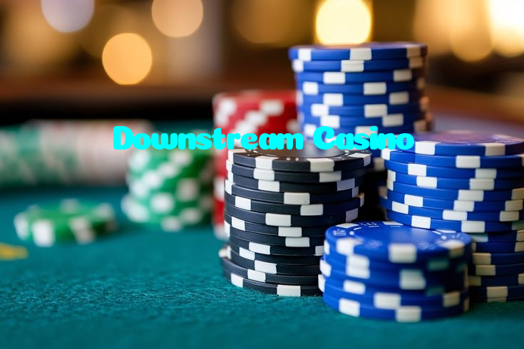 Downstream Casino casino presented on mobile device in Pakistan with slots and live games